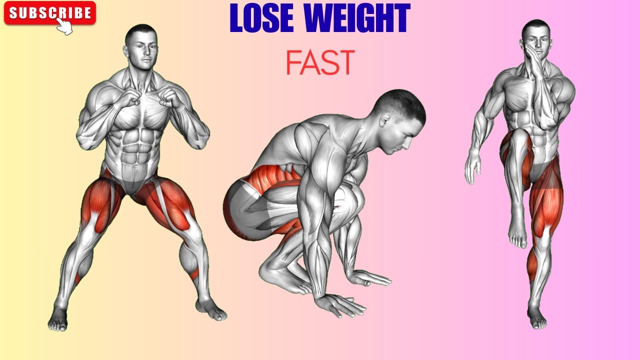 8 Best Exercises to Lose Weight Fast At Home Routine