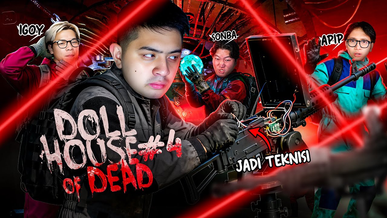 MENCOBA KARAKTER BARU YAITU KANG TURRET !!! [ DollHouse of Dead ] Part 4