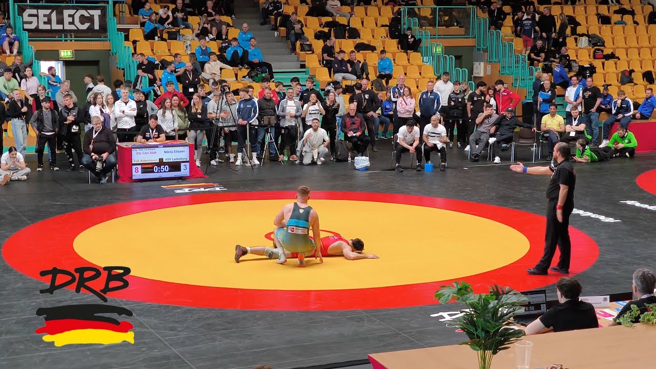 Wrestling German Championships 2025 (U20) 92kg Gold | FS | CAN ATAK vs. ELISEEV