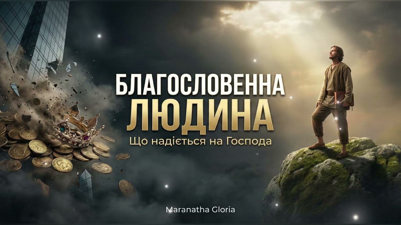 БЛАГОСЛОВЕННА ЛЮДИНА (Гроші — не надія) | Ісаї 24 / Єремії 17 | Maranatha Gloria 