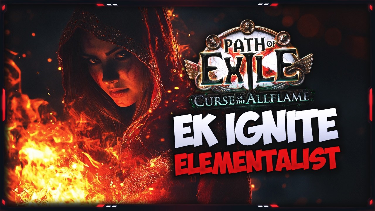 [PATH OF EXILE 1 &ndash; 3.29] &ndash; EK IGNITE ELEMENTALIST &ndash; HERALD STACKING &ndash; CURSE OF THE ALLFLAME!