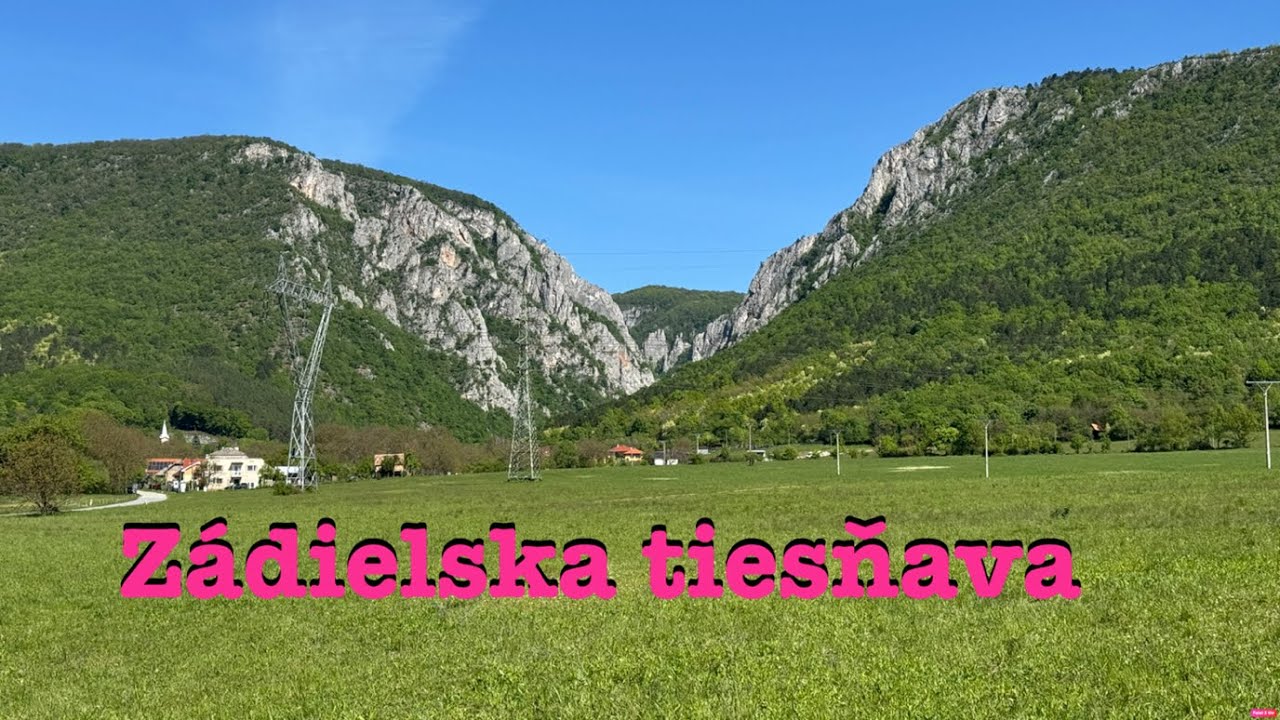 Zádiel - Zádielska tiesňava - dlžka trasy cca 11km.