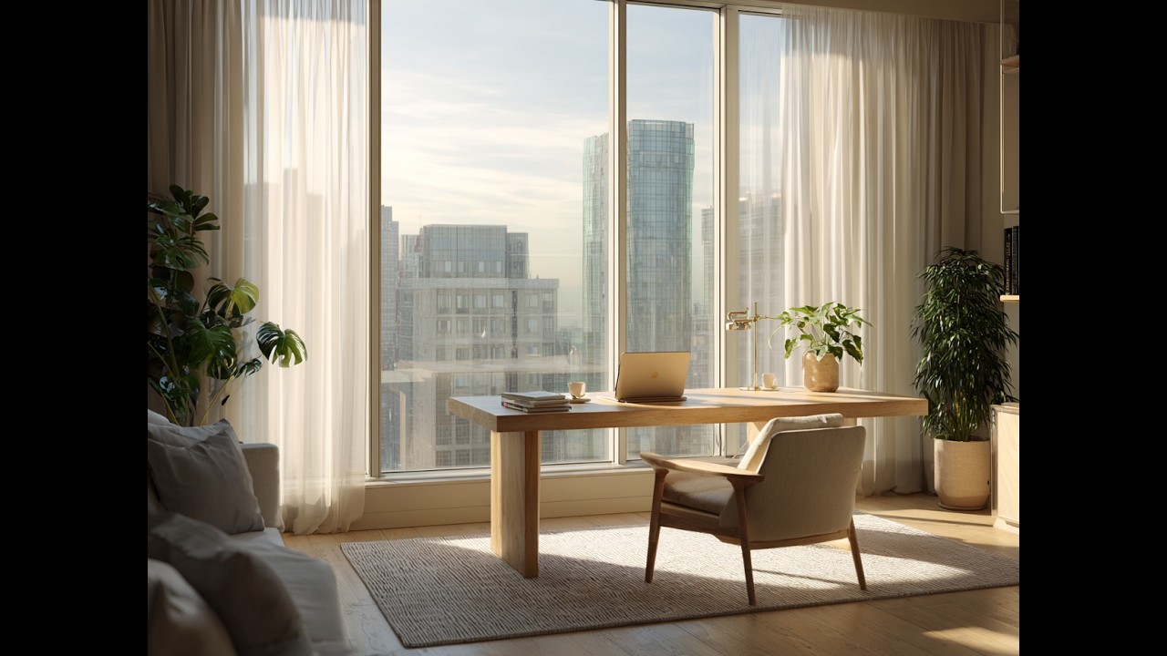 Premium Office Background Music | Calm Piano & Ambient for Work - SeamlesSound