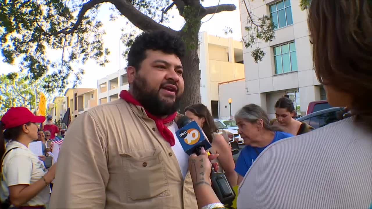 Community members, elected officials rally against ICE operations in City Heights