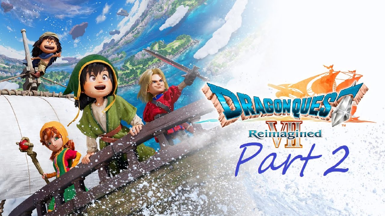 DRAGON QUEST VII Reimagined Demo Part 2 Hilmarsheim, Ostturm und Golem Boss
