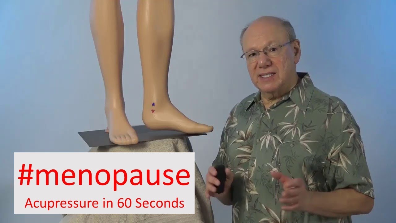 #menopause - Acupressure in 60 Seconds