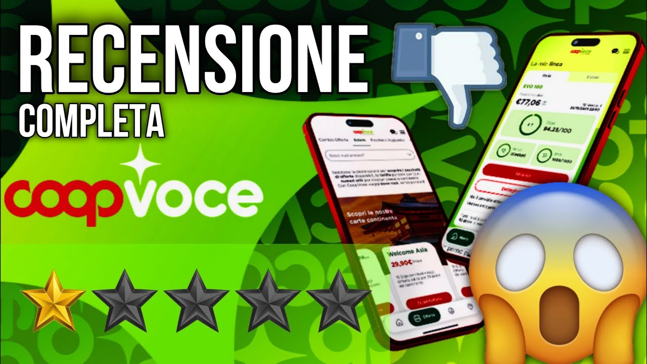 CoopVoce in 5G: AIUTO!!! Recensione completa