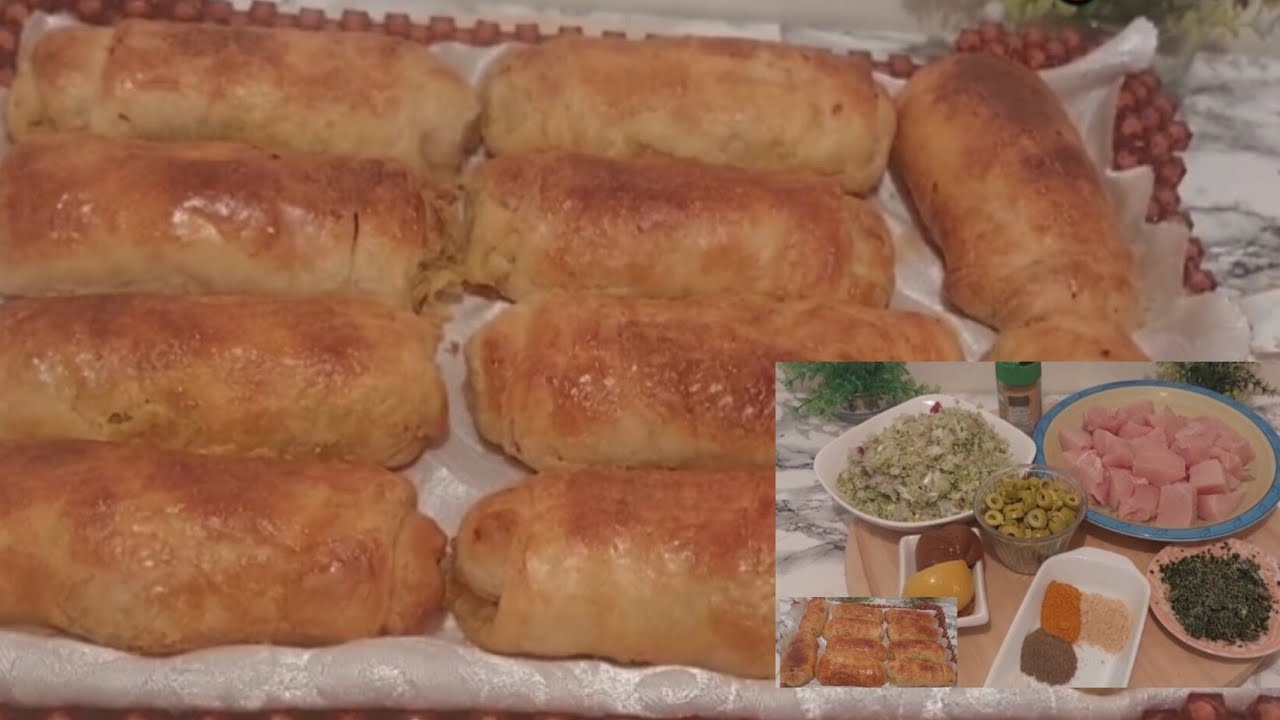 ماتشريش الورقة غير بعجينة المسمن حضري سيكار مقرمش بحشوة لذيذة من أروع ما يكون 