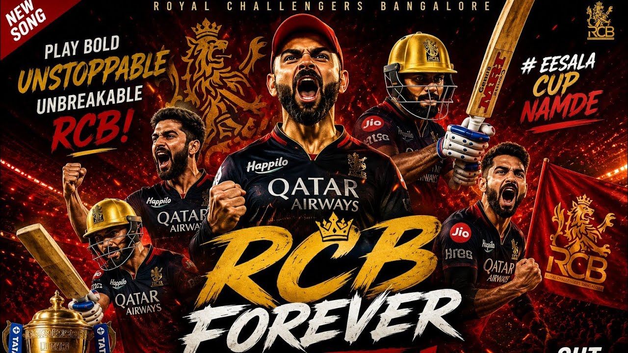 RCB Forever  | Ee Sala Cup Namde  |  RCB Rap Song | Virat Kohli Tribute | RCB New Song | IPL