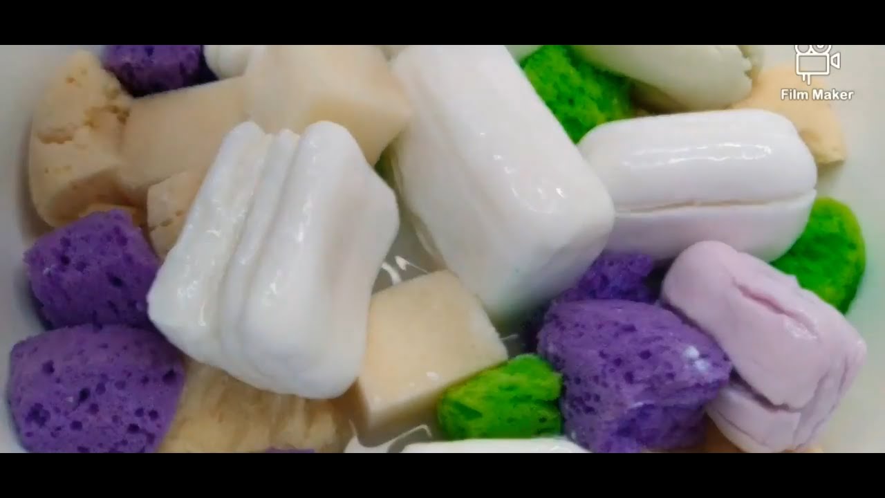 %100 soaked soap/Asmr satisfying video