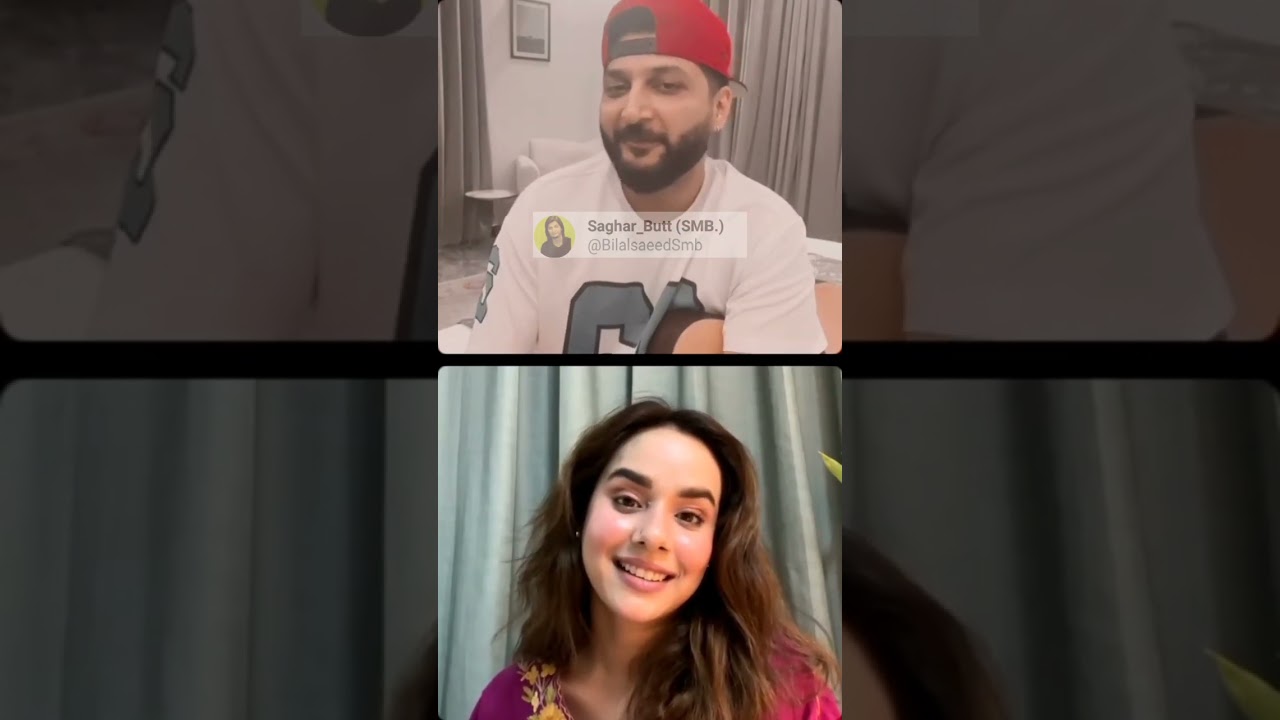 Which song of Sunanda Sharma is Bilal Saeed's favorite? | BilalSaeed  | Doja Pyaar | Instagram live