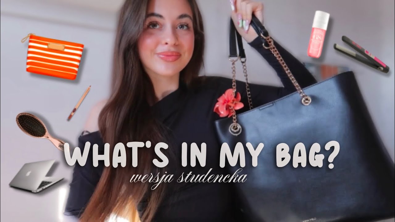 WHAT'S IN MY BAG? 👛 *co zabieram na studia*