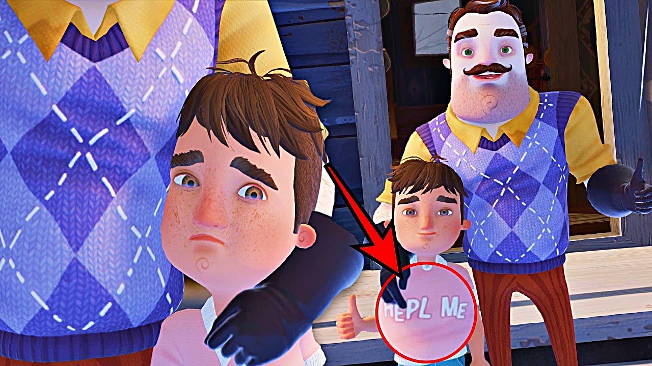 BIZONYÍTÉK HOGY A HELLO NEIGHBOR NEM GYEREKEKNEK VALÓ