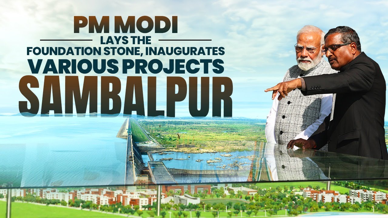 LIVE: PM Modi lays the foundation stone, inaugurates various projects at Sambalpur