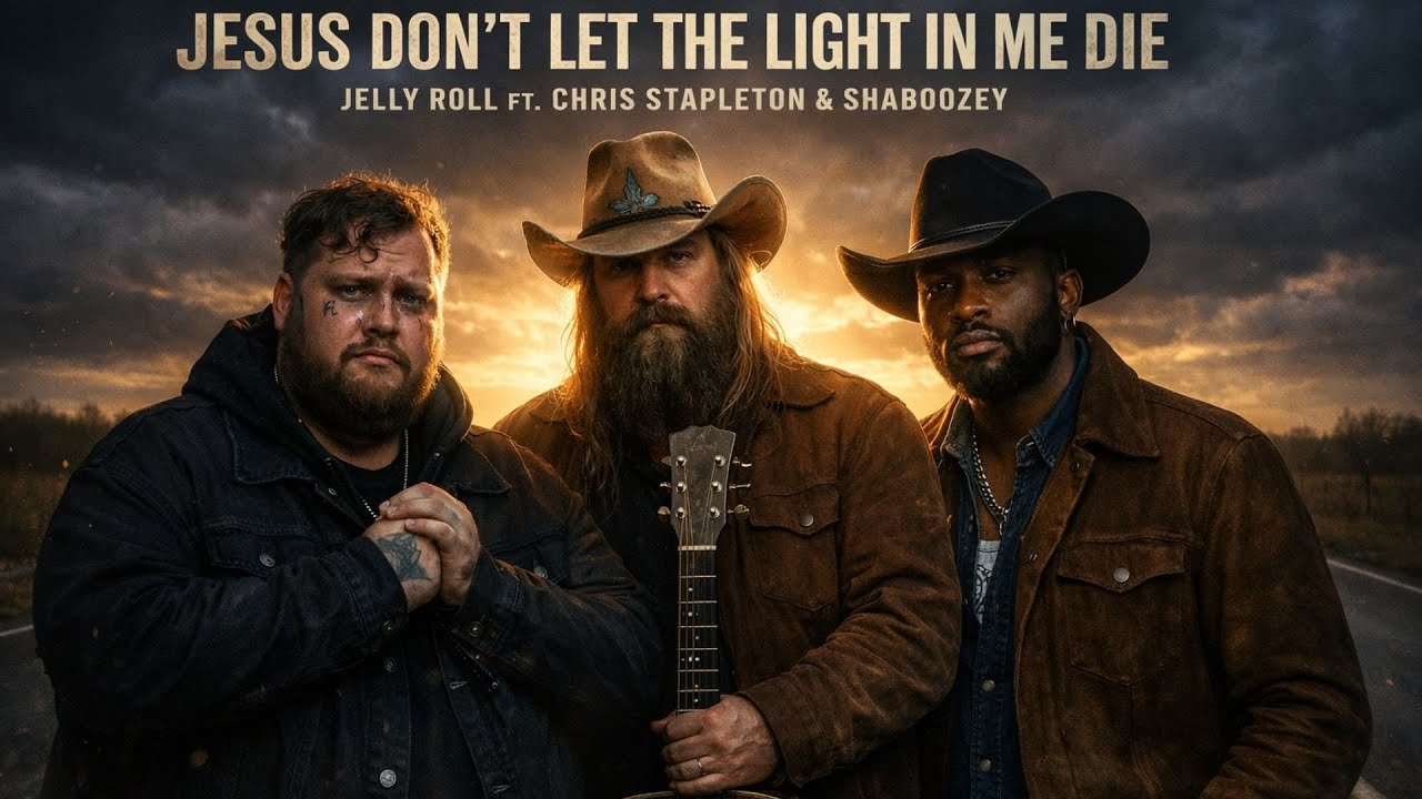 Jelly Roll ft Chris Stapleton & Shaboozey – Jesus Don’t Let the Light in Me Die (fan made music)