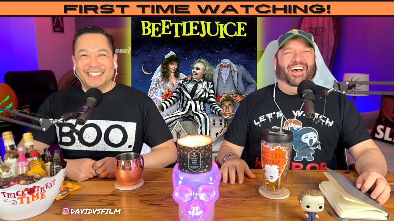 Beetlejuice Beetlejuice Beetlejuice (1988) First Time Watching - Movie REACTION + Giveaway Winners!