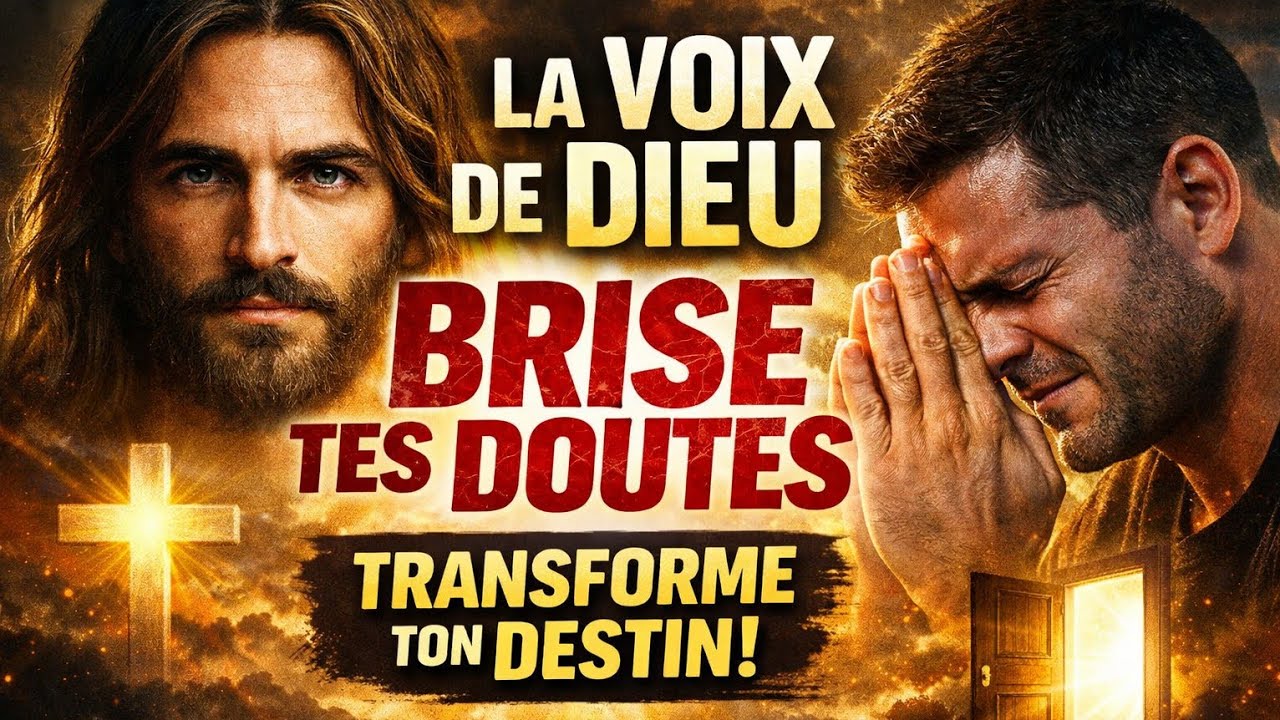 ÉCOUTE MAINTENANT : LA VOIX DE DIEU QUI BRISE TES DOUTES ET TRANSFORME TON DESTIN