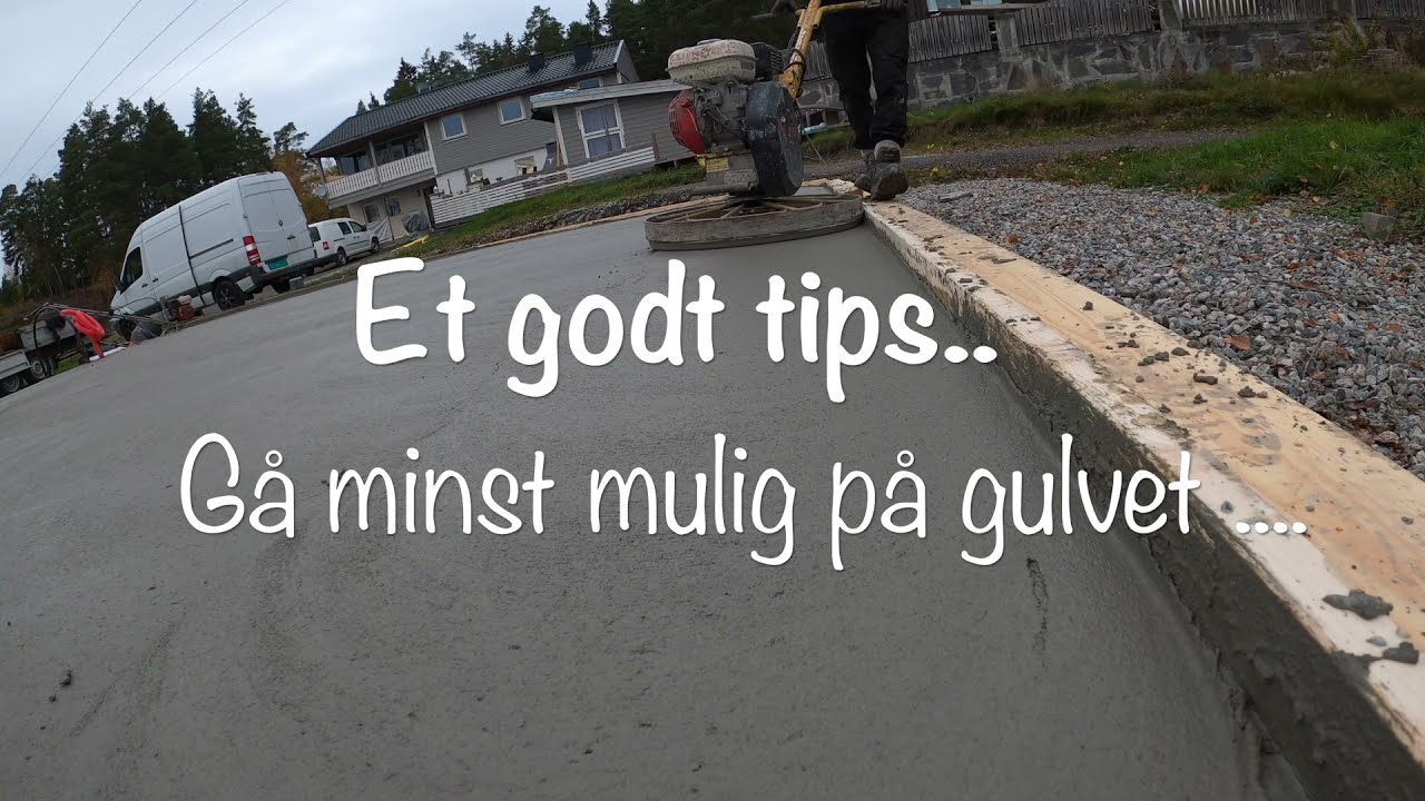 Støp garasjegulv i Hønefoss. Langen på jobb. Hokksund betong leverer betong. #garasjegulv #betong