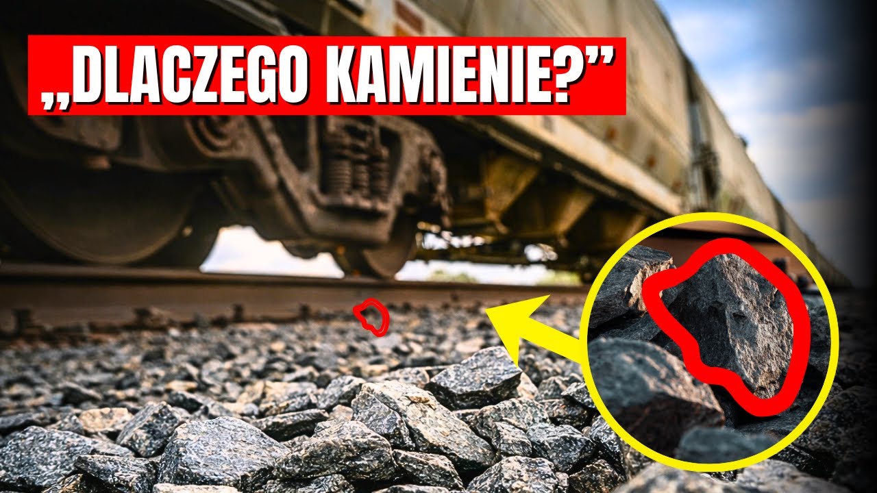 Dlaczego na torach kolejowych są KAMIENIE? Powód jest zaskakujący