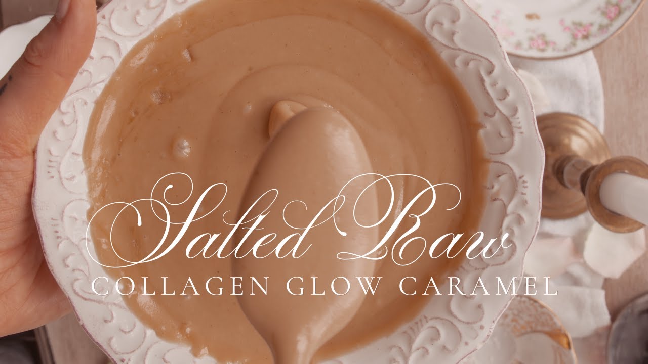Salted Raw Collagen Caramel (Sugar-Free, Dairy-Free, Glow-Giving Recipe)