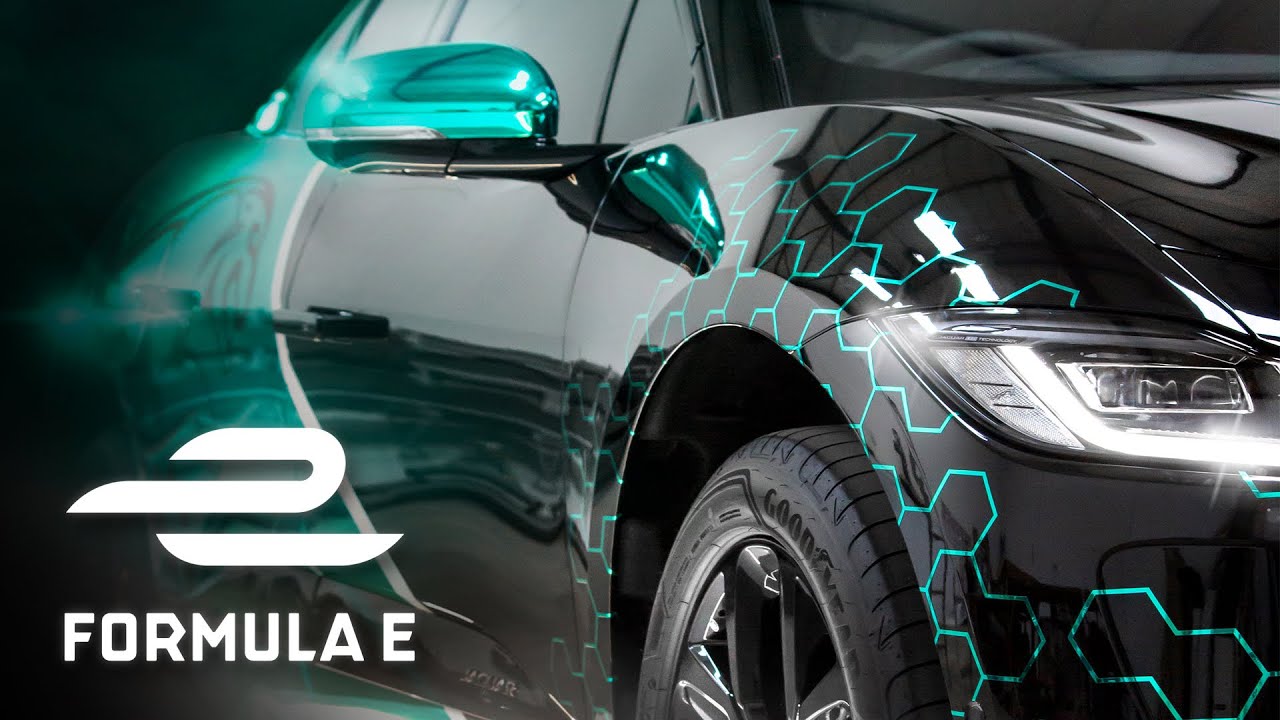 We wrapped a Jaguar in CHROME!  |  E-PRIX WRAP