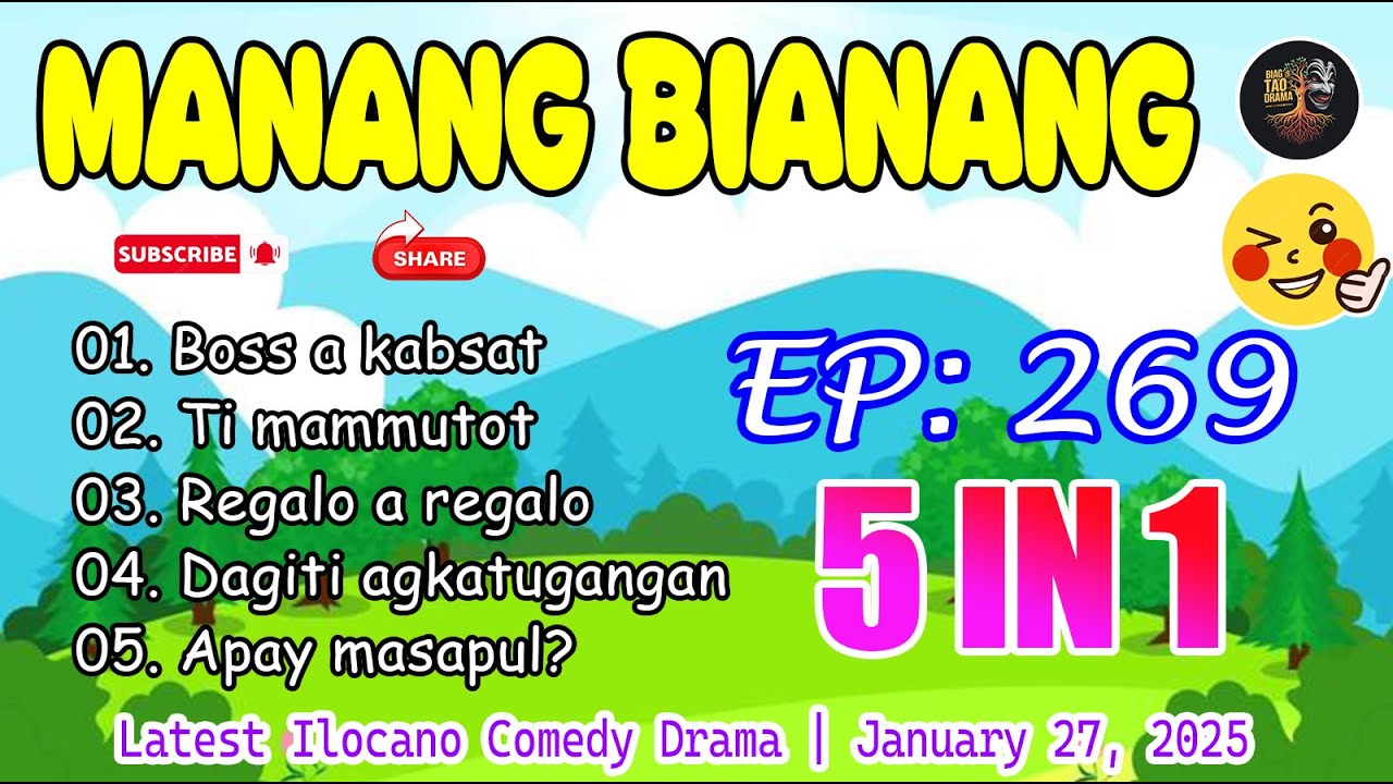 MANANG BIANANG 5IN1 Ep.269| 