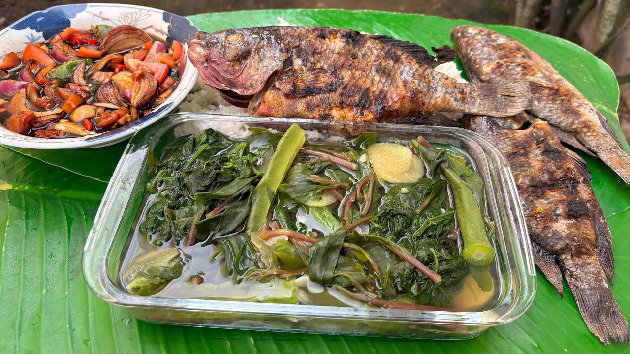 SINABAWANG GULAY | INIHAW NA TILAPIA