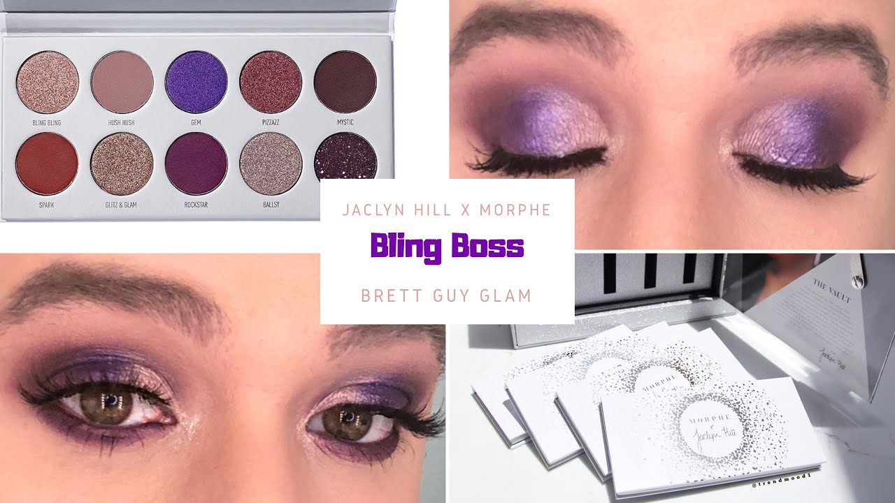 BLING BOSS PALETTE JACLYN HILL x MORPHE VAULT COLLECTION | Brett Guy Glam