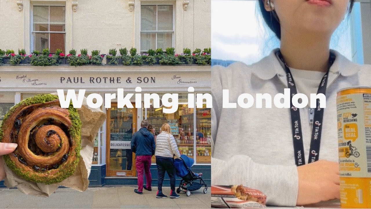 eng) London vlog🇬🇧  Working in Londonㅣworkout, life, eat, and work
