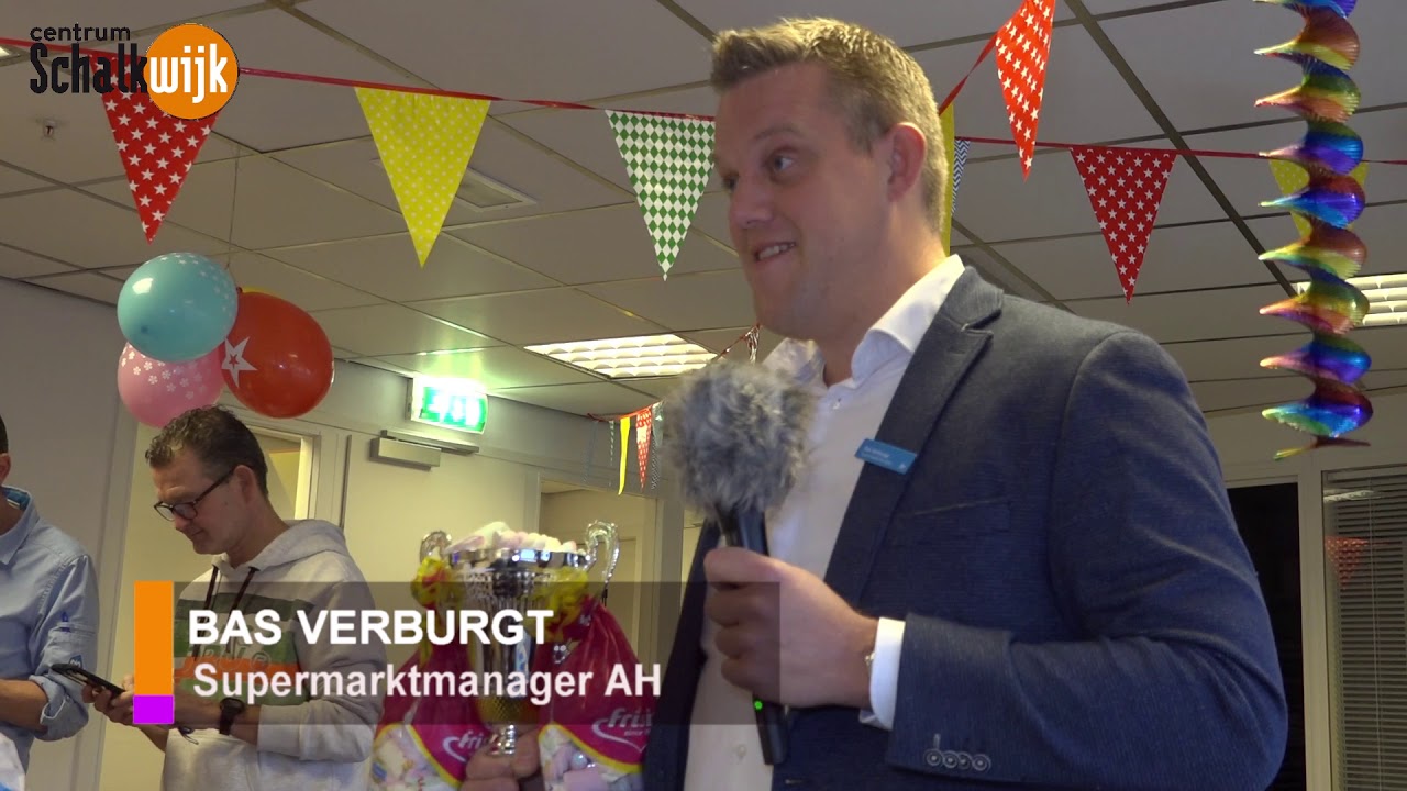 Marcel 25 jaar bij Albert Heijn Schalkwijk