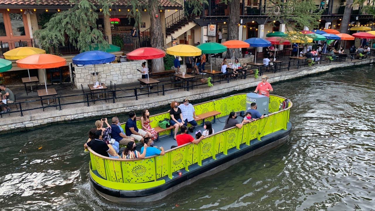 🔴LIVE at SAN ANTONIO RIVERWALK - NIGHT WALKING TOUR 2020 🇺🇸