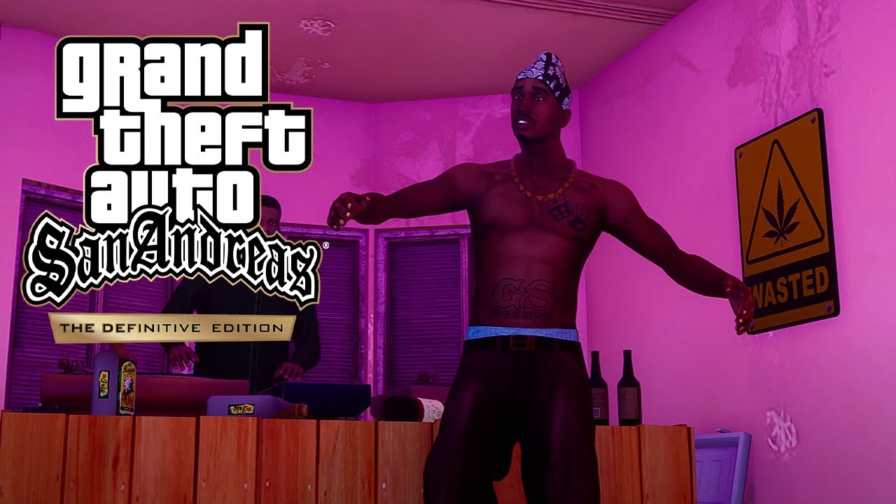 GTA San Andreas Definitive Edition - #7: Festinha em Casa