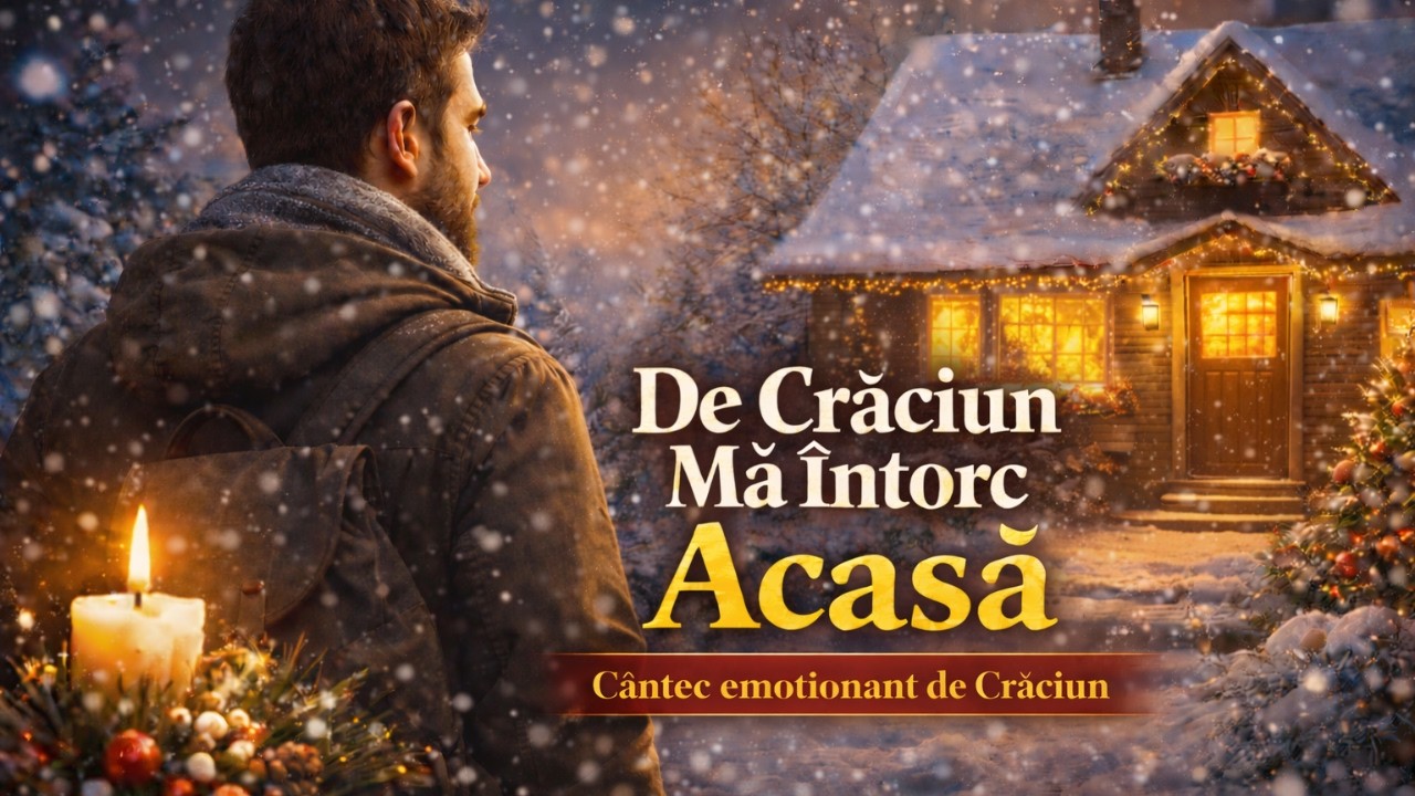 De Crăciun Mă Întorc Acasă  - cântecul tuturor celor plecați departe.