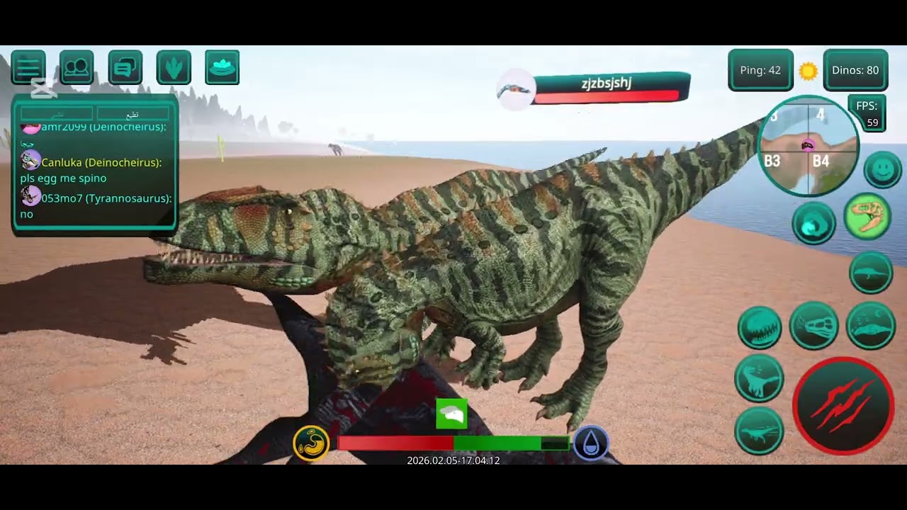The Cursed Dinosaur Isle# giga and Rex 