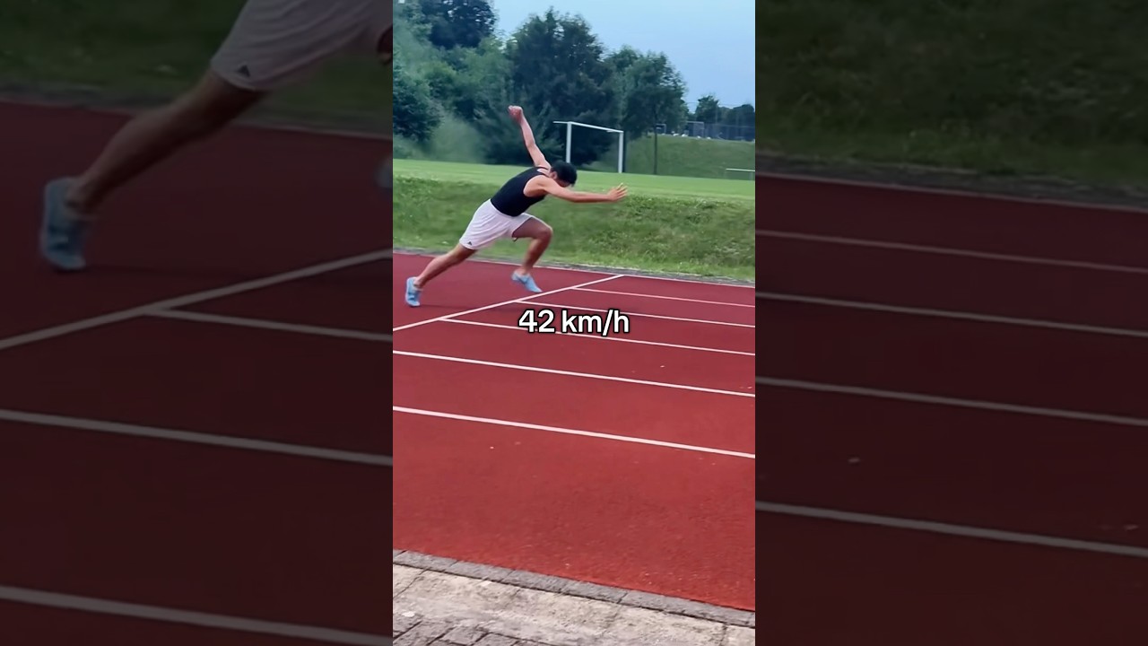 42 km/h 🏃🏽&zwj;♂️🔥 Full Program to get that fast in one week in my bio 💪🏻