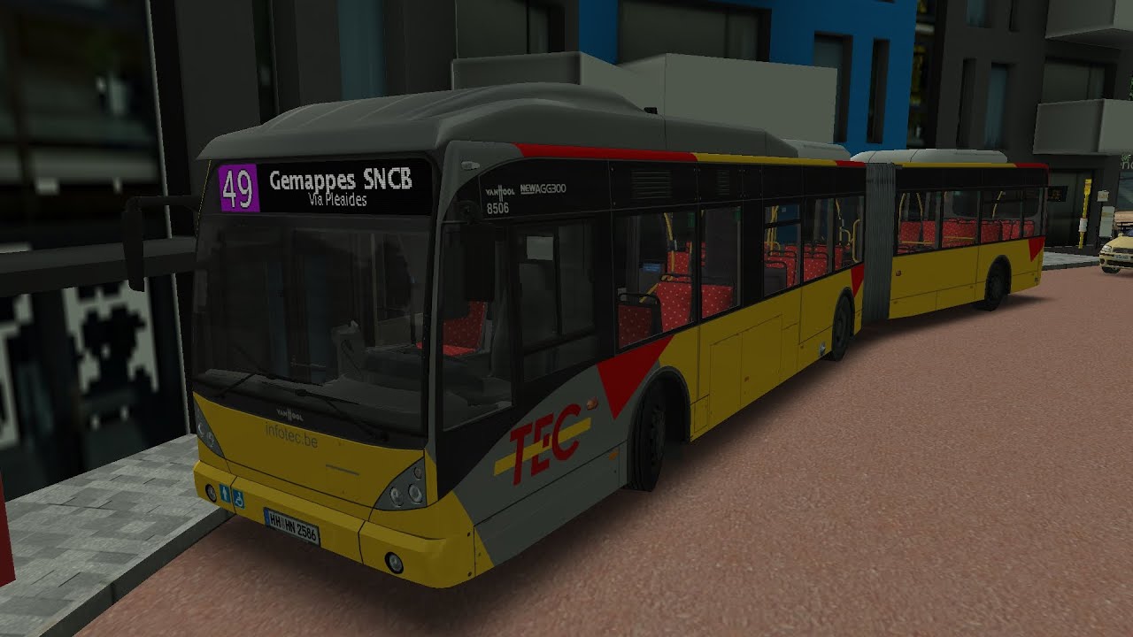 [No comment] OMSI 2 - Avelia V2 Line 49 - VanHool NewAG300 K++PC
