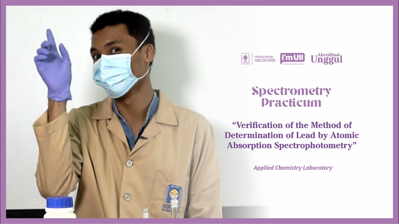 Verification of the Method of Determination of Lead by Atomic Absorption Spectrophotometry