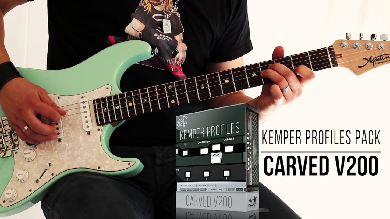 Kemper Profiles | Carved V200 | Rock Demo (Carvin Legacy II V200 Steve Vai + Agostin Custom Guitars)