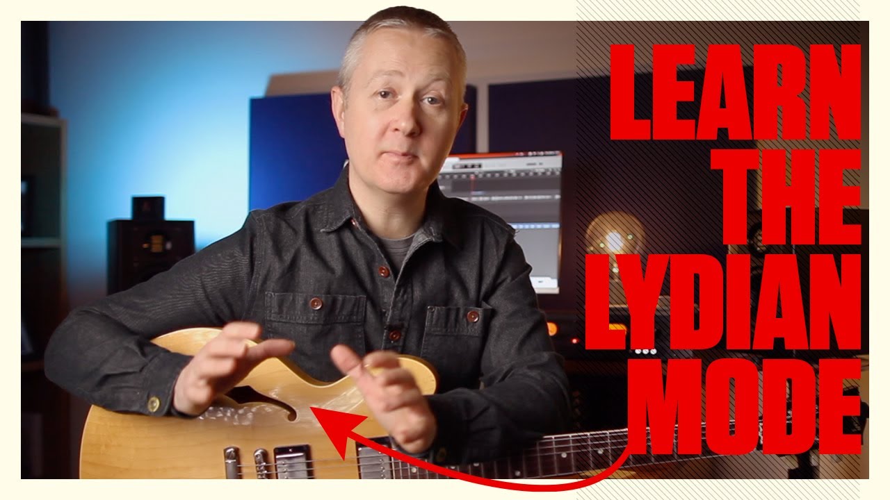 The Lydian mode was popularized by Joe Satriani and Steve Vai – how to play the otherworldly scale