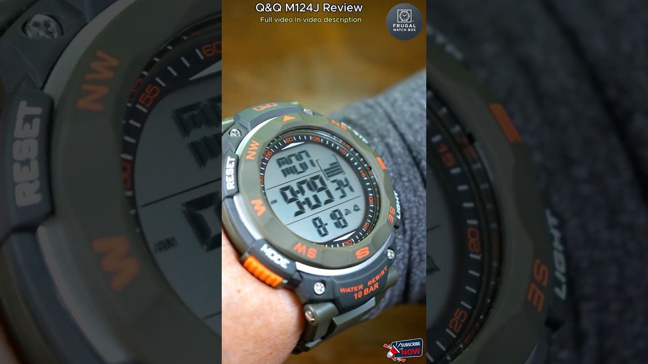 Citizen Q&Q M124J | Best Budget Digital Watch 2025