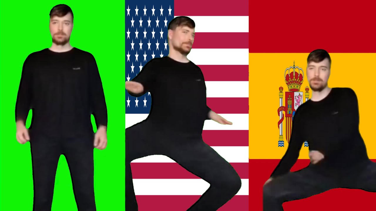 Mr Beast Rizz (Original vs English vs Spanish Versions)