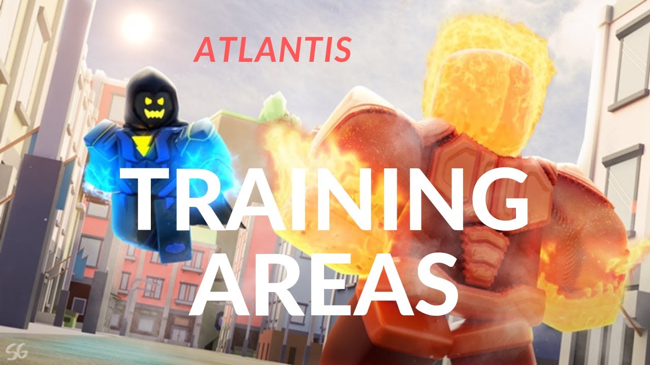 Roblox - Power Simulator *All Training Areas* (ATLANTIS UPDATE)