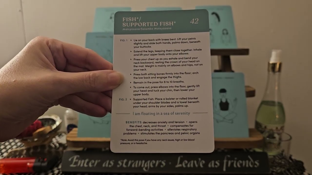 Throat Chakra - Fish/Supported Fish