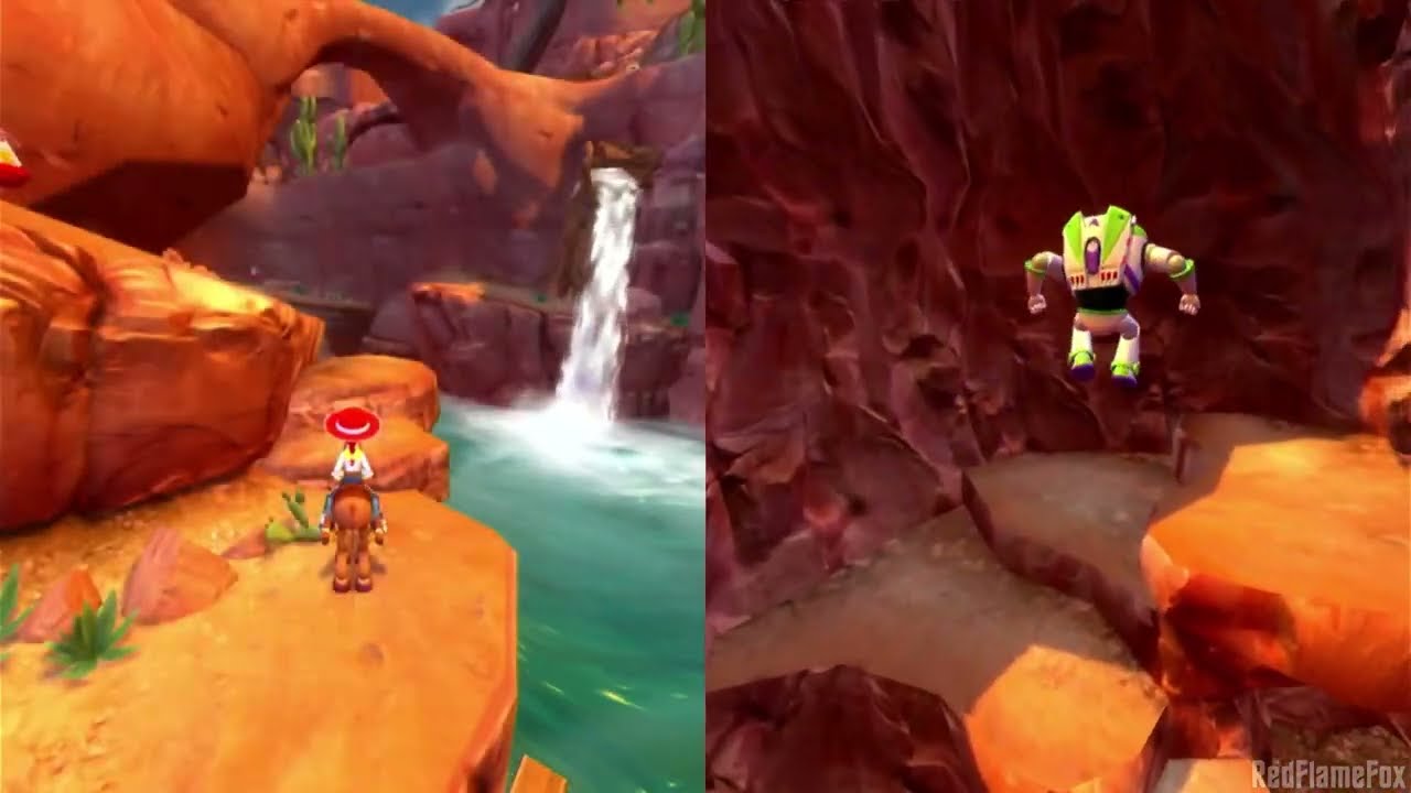Toy Story 3: Scatola dei Giocattoli - Gameplay ITA PS3 (2 Giocatori Split Screen)