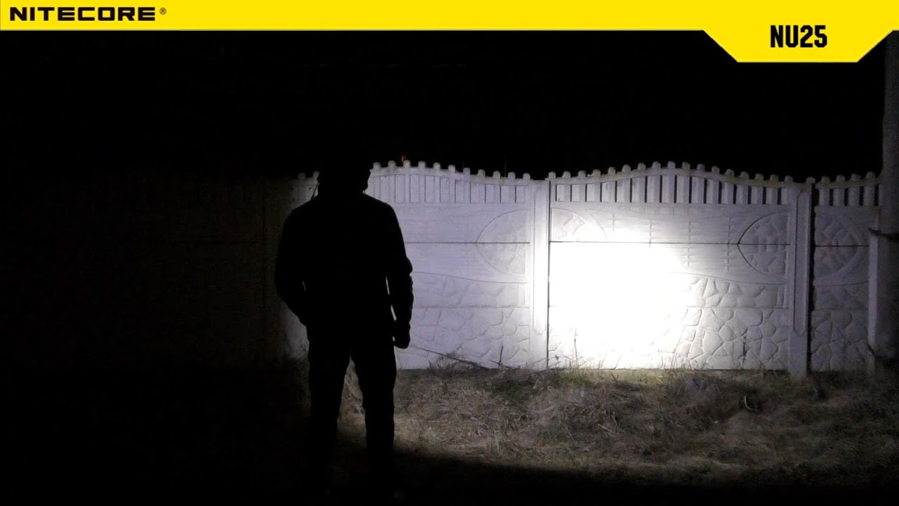 Nitecore NU25 - налобний ліхтар з вражаючими властивостями.