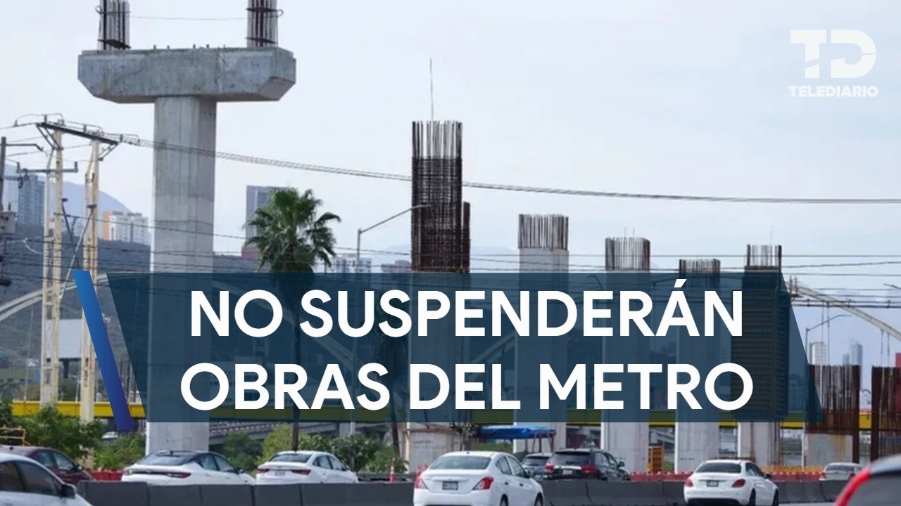 Metrorrey descarta suspender obras de la Línea 4 tras accidente