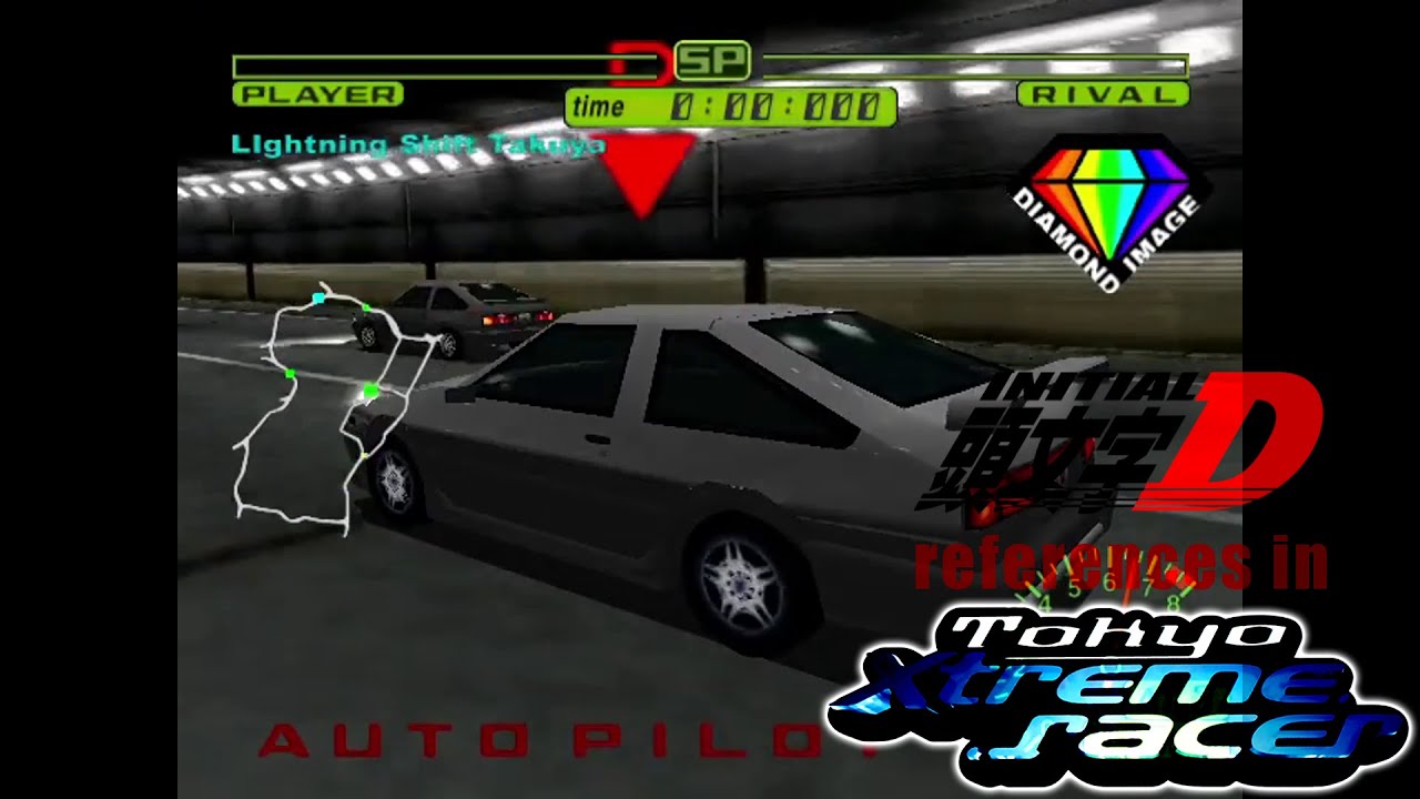 Initial D References in Tokyo Xtreme Racer [1/4]
