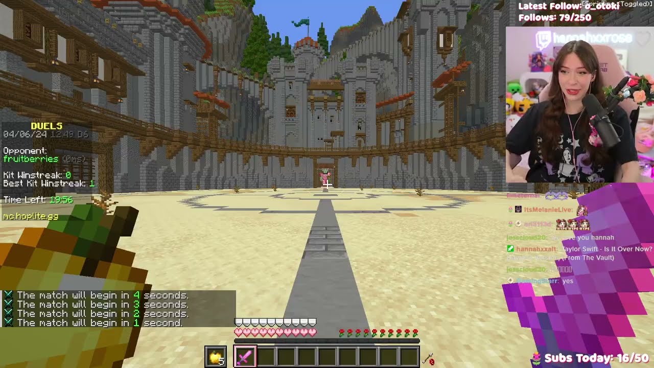 fruitberries vs hannahxxrose