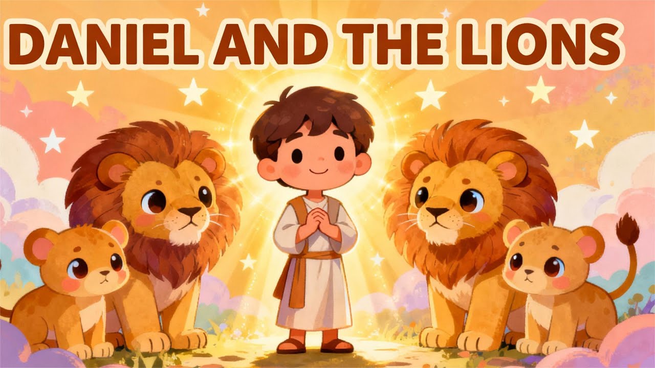 Daniel and the Lions | Christian Kids Song | Bible Story for Children