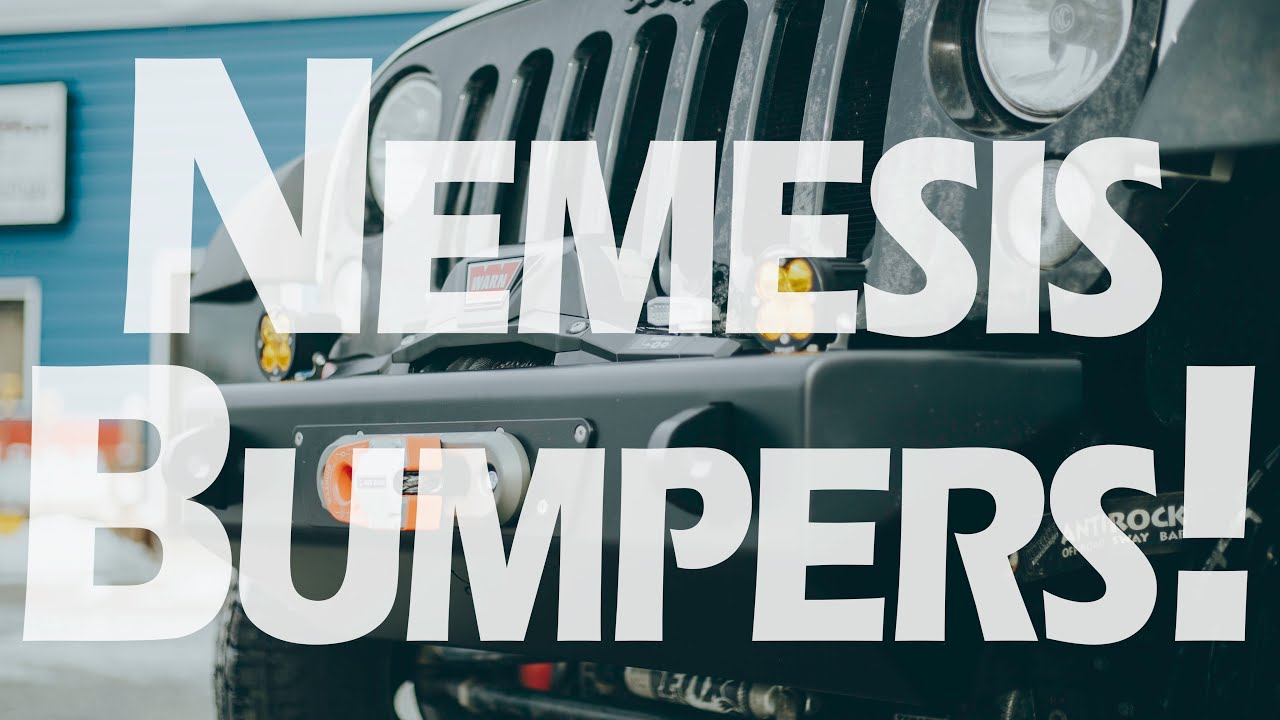 Lightweight | Strong | Awesome....We Install Nemesis Bumpers | WARN Winch | Baja Designs | Factor55